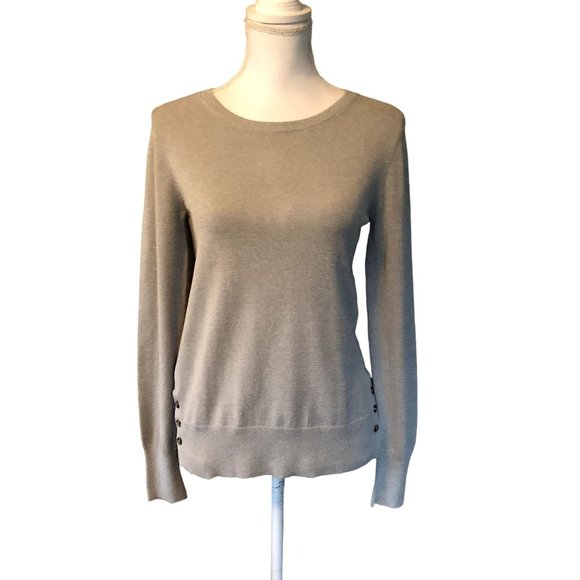 Ann Taylor Sweater Womens S NEW Gray Pullover - Picture 3 of 16